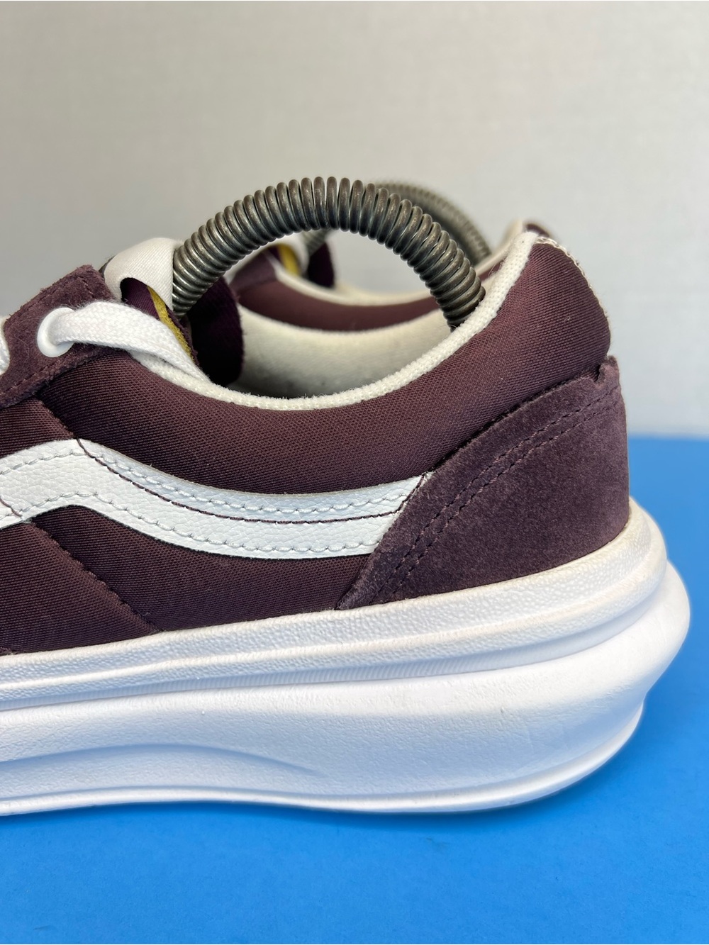 Vans Old Skool Overt CC Platform Sneaker Womens 9 Color:Wine Tasting LKNW! - Picture 8 of 15